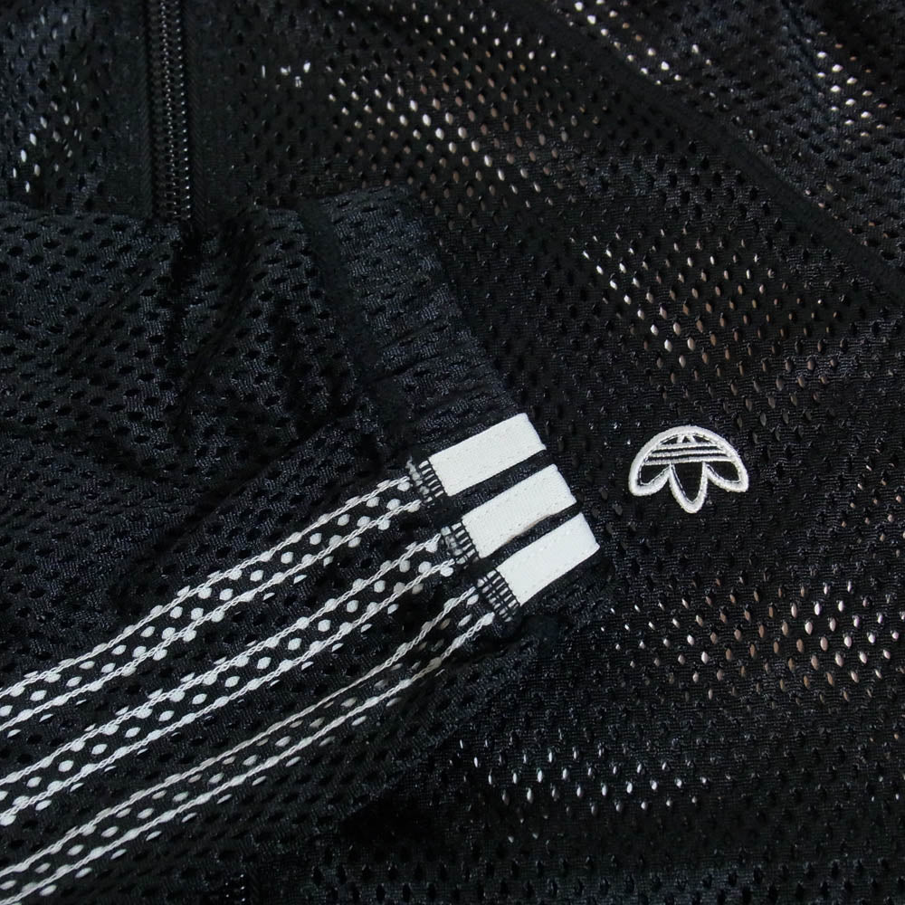 Alexander Wang アレキサンダーワン CV5045 Mesh Track Top メッシュ ジップアップ トラック ジャケット ブルゾン ブラック系【中古】