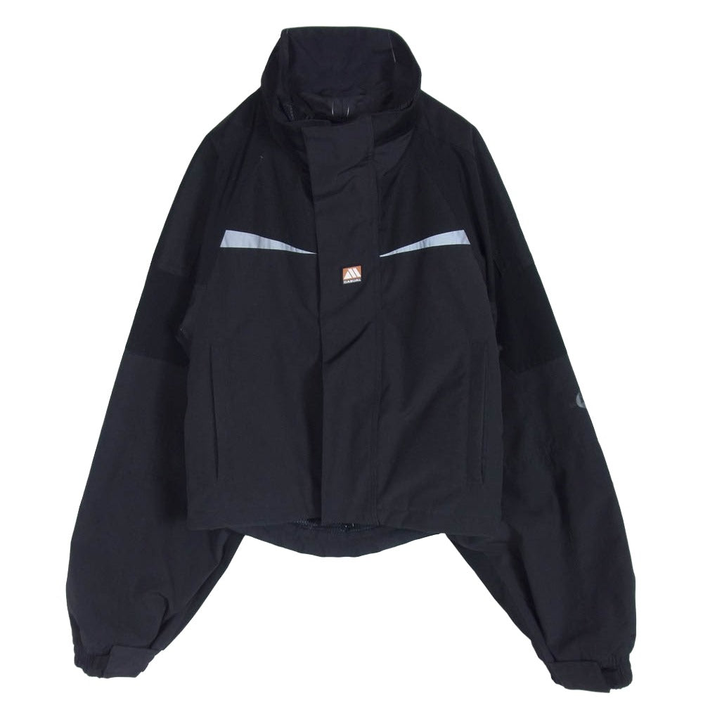 MARTIN ROSE マーティンローズ shrunken sports jacket シュランケン スポーツジャケット ブルゾン ブラック ブラック系 S【中古】