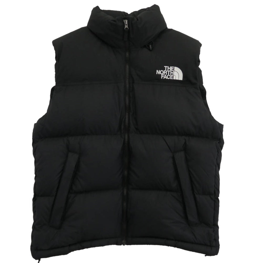 THE NORTH FACE ノースフェイス ND92338 Nuptse Vest ヌプシ ダウン ベスト ブラック系 L【中古】