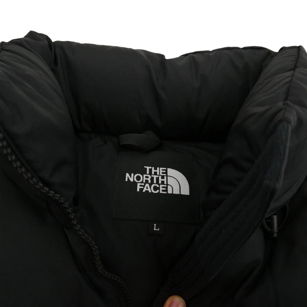 THE NORTH FACE ノースフェイス ND92338 Nuptse Vest ヌプシ ダウン ベスト ブラック系 L【中古】
