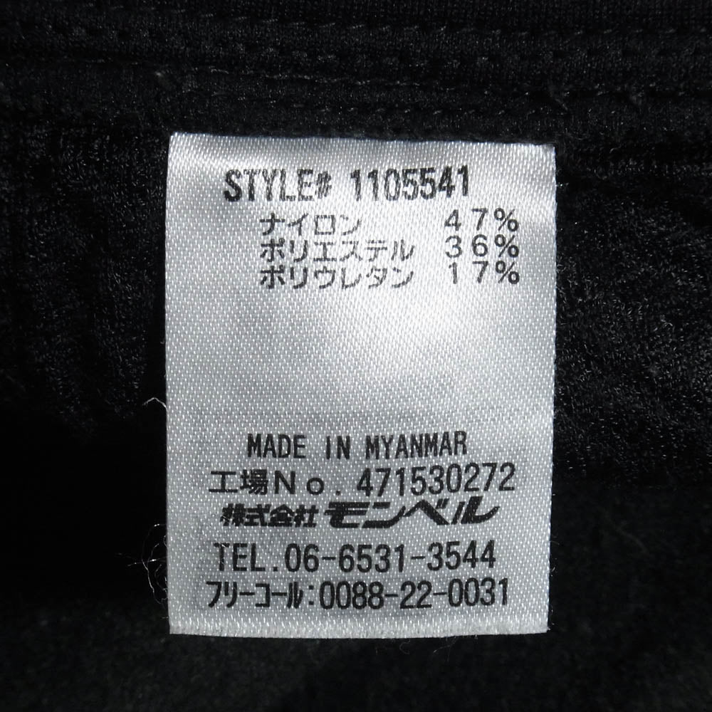 mont-bell モンベル 1105541 トレール アクション タイツ パンツ ブラック系 M【中古】