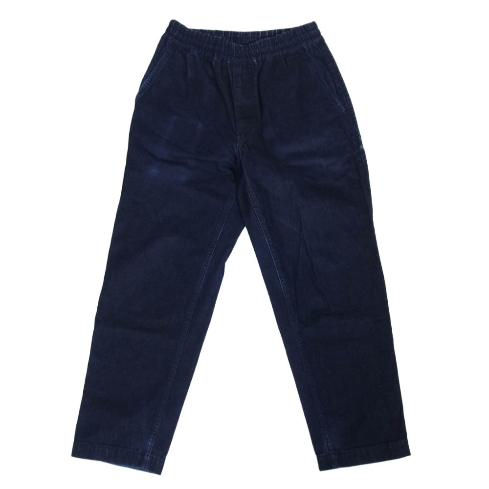 サンリミット S1803076 デニム イージー ジョガーパンツ インディゴブルー系 -1【中古】