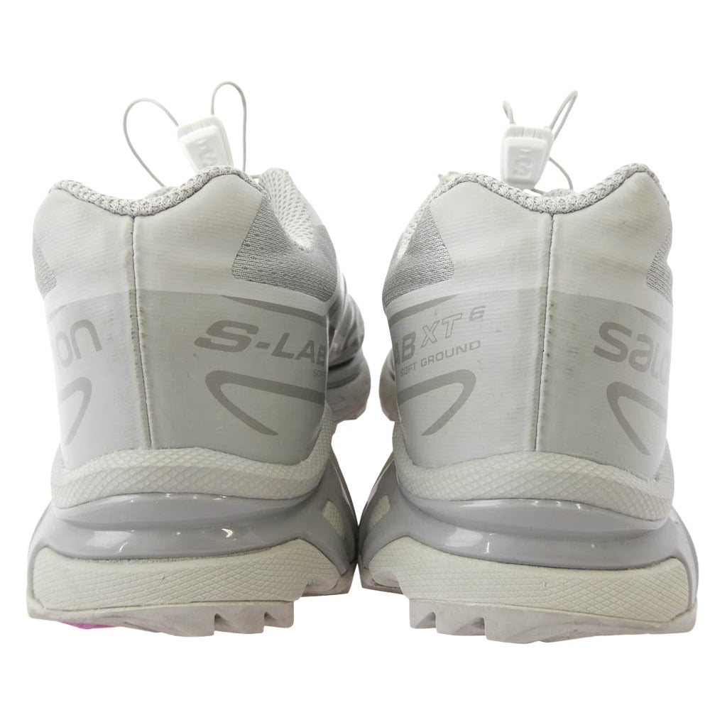salomon サロモン 474448 XT-6 ローカット スニーカー グレー グレー系 23.5cm【中古】