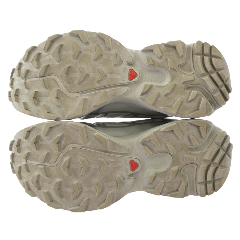 salomon サロモン 474448 XT-6 ローカット スニーカー グレー グレー系 23.5cm【中古】