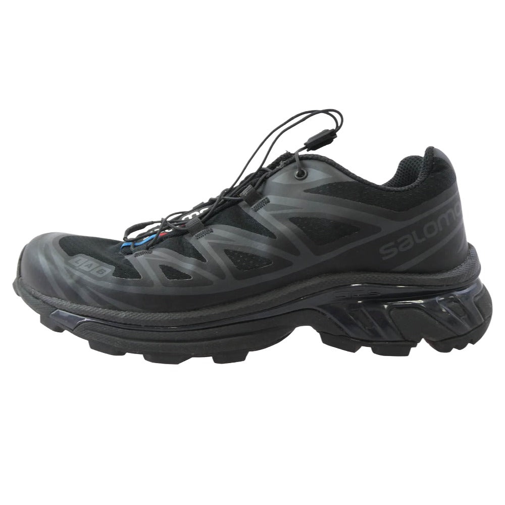 salomon サロモン 410866 XT6 シューズ ローカット スニーカー ブラック系 23.5cm【中古】