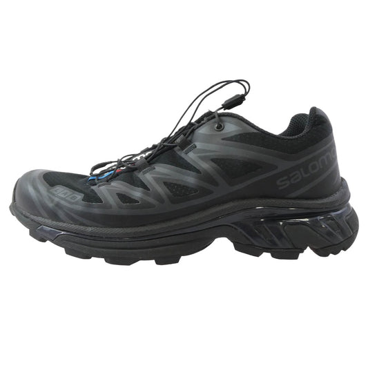 salomon サロモン 410866 XT6 シューズ ローカット スニーカー ブラック系 23.5cm【中古】