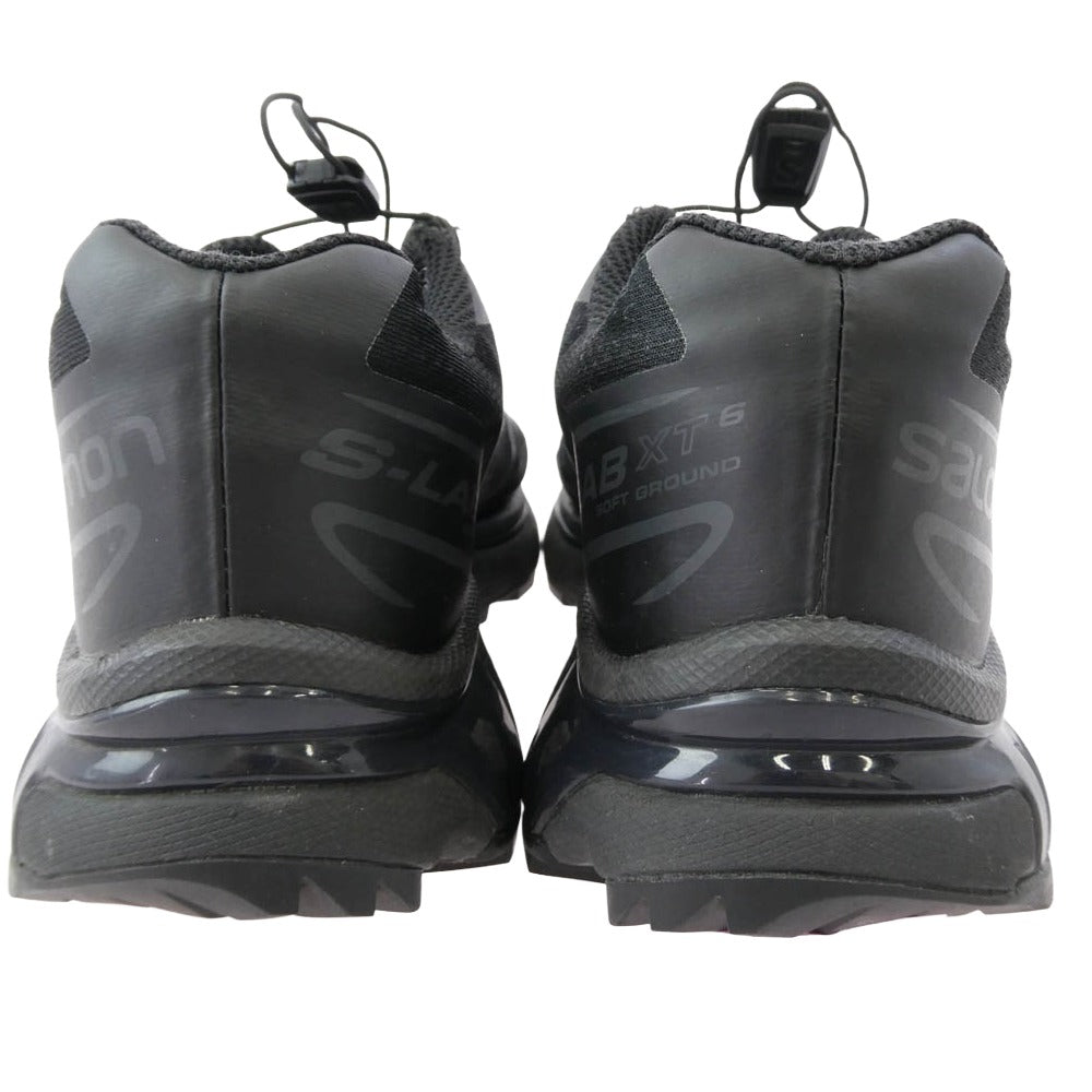 salomon サロモン 410866 XT6 シューズ ローカット スニーカー ブラック系 23.5cm【中古】