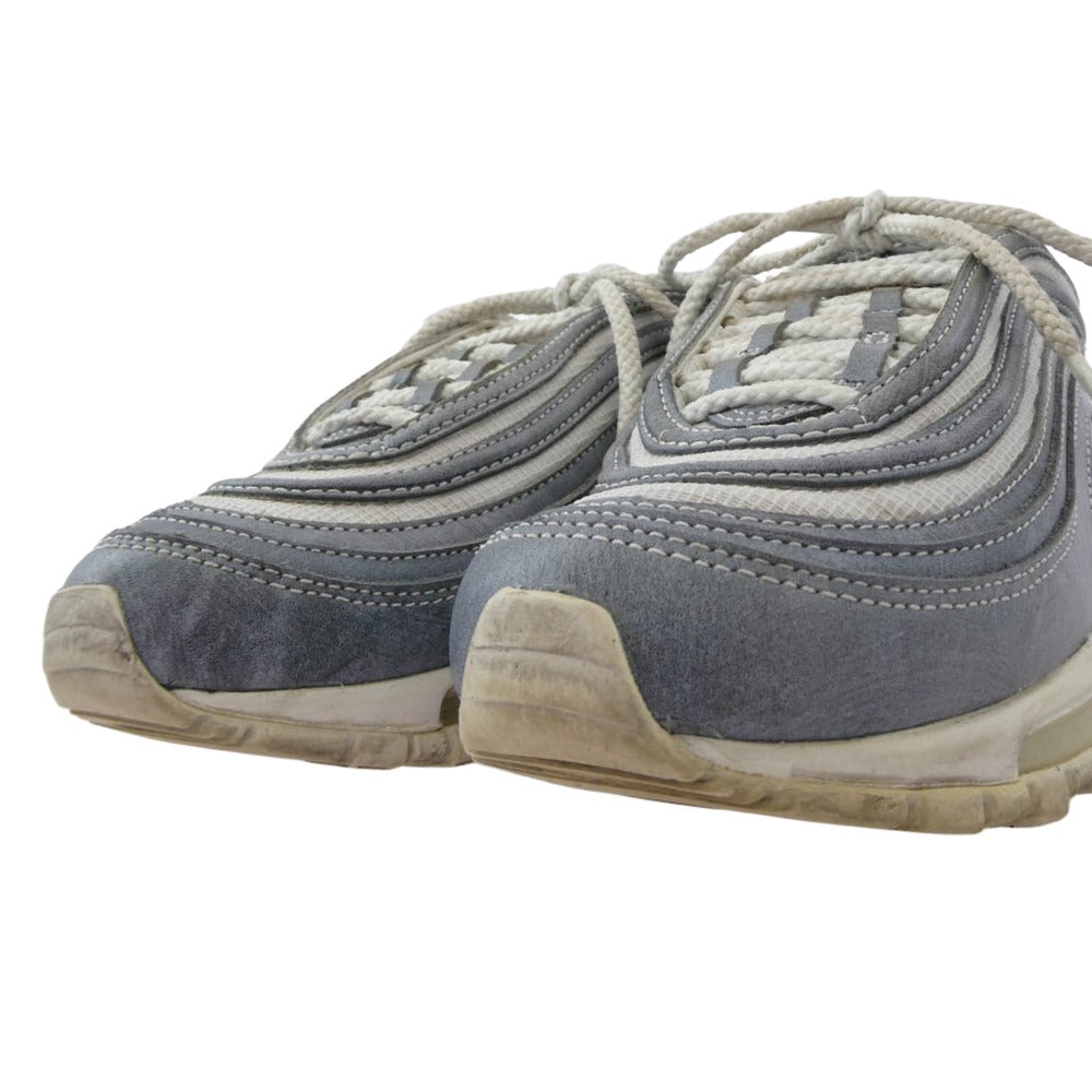 NIKE ナイキ DX6932-001 × COMME des GARCONS HOMME PLUS Air Max 97 Glacier Grey エアマックス 97 グレイシャー グレー ローカット スニーカー グレー系 23.5cm【中古】