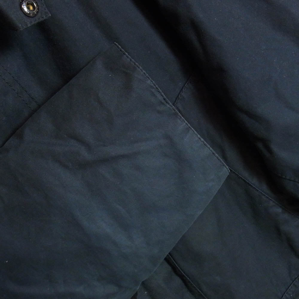 Barbour バブアー 1602130 英国製 SL BEDALE スリムフィット ビデイル オイルド ジャケット ダークネイビー系 42【中古】