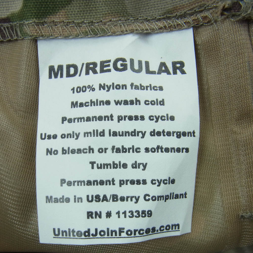 アメリカ空軍 United Join Forces Barricade APECS Scorpion Trousers パンツ カーキ系 グリーン系 ブラウン系 M【極上美品】【中古】
