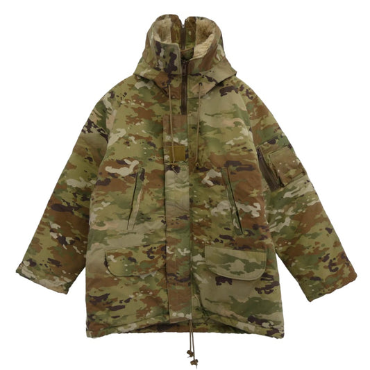 米軍 Dakota Outerwear OCP Insulated Parka 中綿 ジャケット カーキ系 マルチカラー系 XL【極上美品】【中古】
