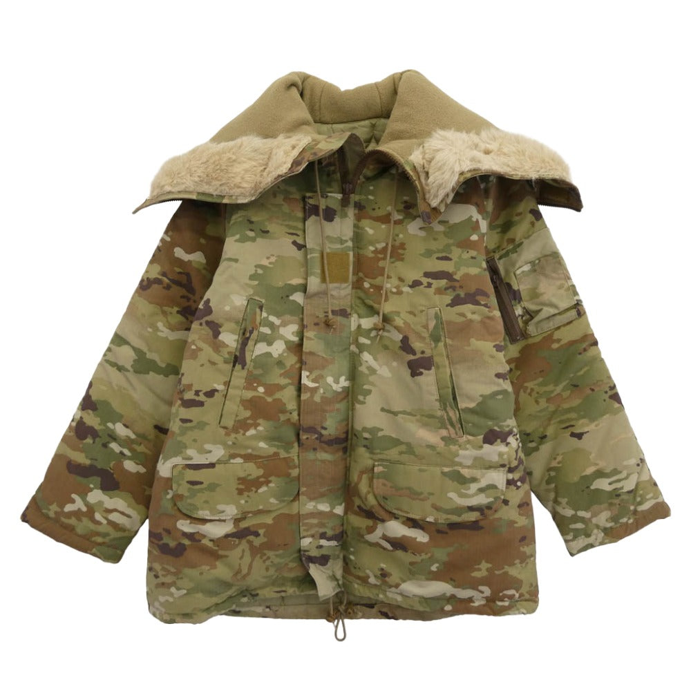 米軍 Dakota Outerwear OCP Insulated Parka 中綿 ジャケット カーキ系 マルチカラー系 XL【極上美品】【中古】