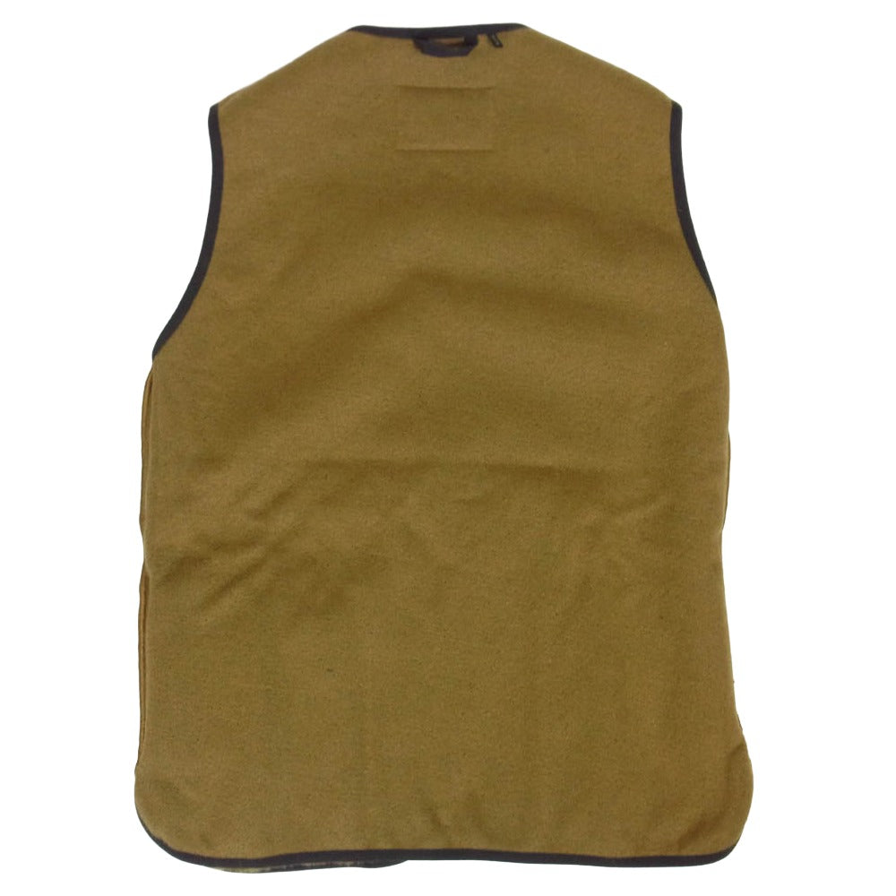 Barbour バブアー 232MLI0035 REVERSIBLE LINER FUR VEST リバーシブル ライナー ファー ベスト ブラウン系 36【中古】