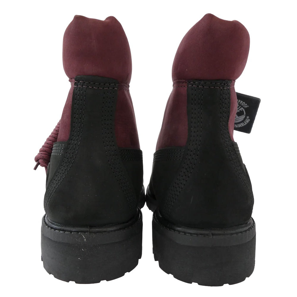 Timberland ティンバーランド TB 0A2P6W EJE 6INCH LACE WATERPROOF BOOT 6インチ ウォータープルーフ ブーツ ワインレッド系 8【極上美品】【中古】