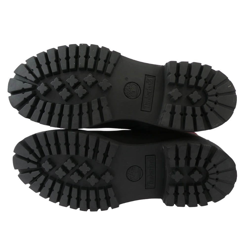Timberland ティンバーランド TB 0A2P6W EJE 6INCH LACE WATERPROOF BOOT 6インチ ウォータープルーフ ブーツ ワインレッド系 8【極上美品】【中古】