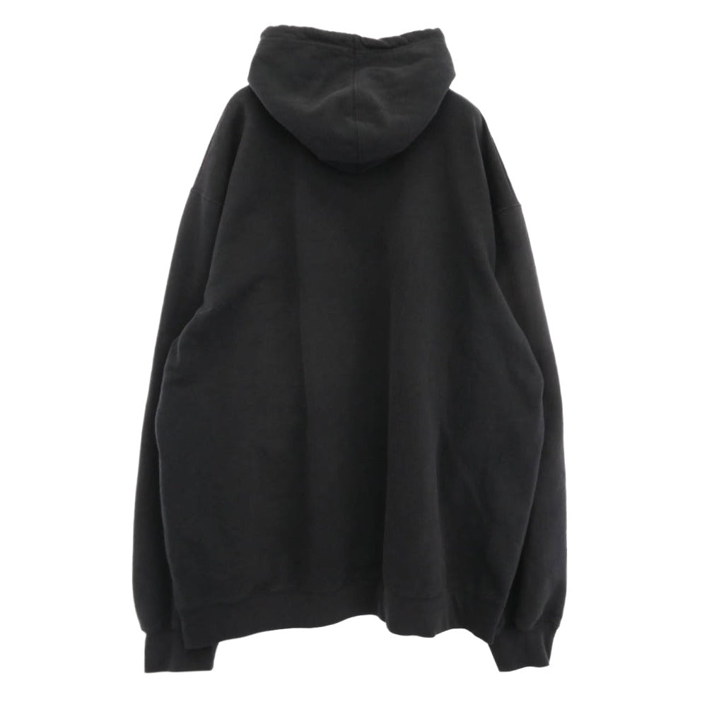 adidas アディダス × Chicago Bulls シカゴブルズ スウェット パーカー ビッグサイズ ブラック系 2XL【中古】