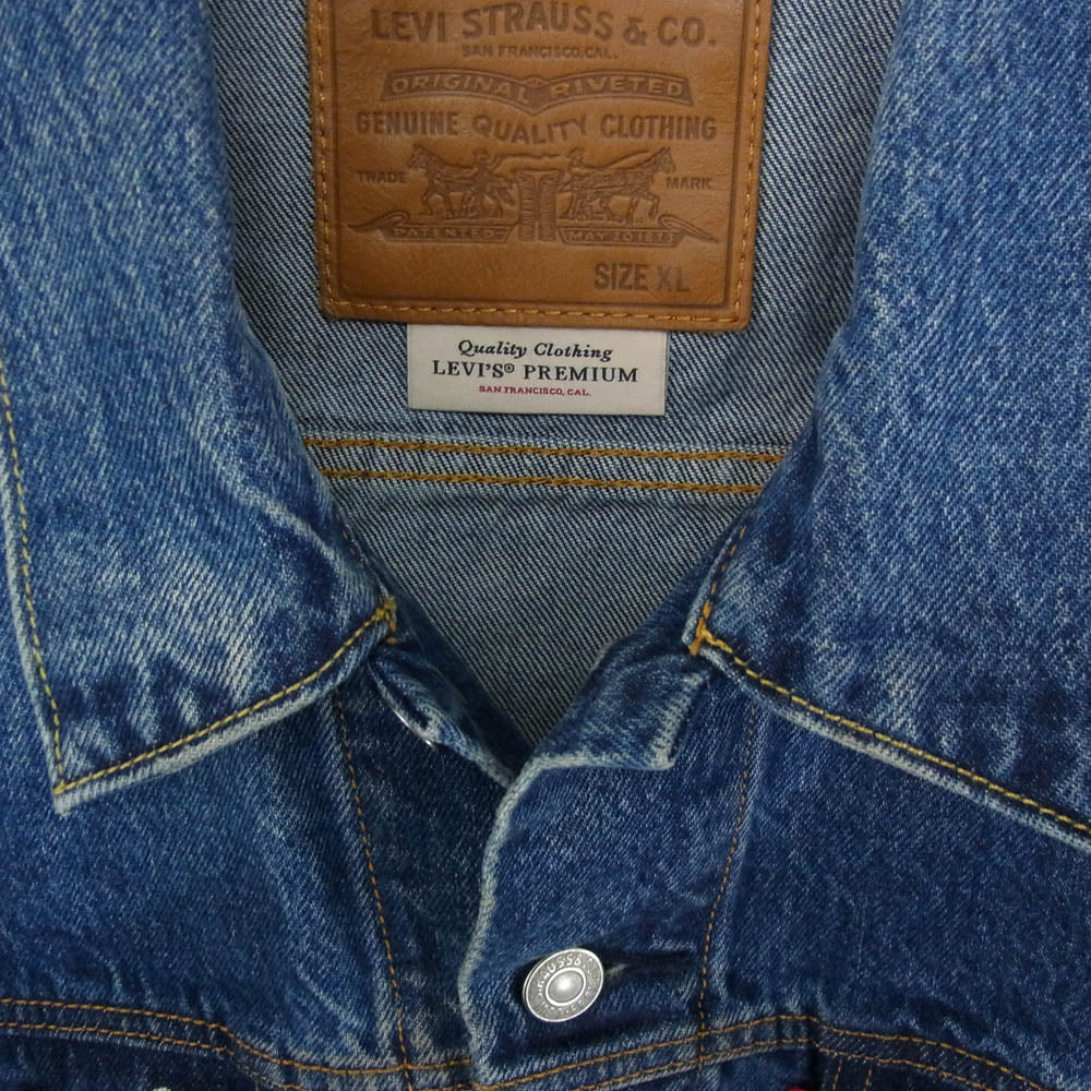 Levi's リーバイス 0047J-0000 × JOURNAL STANDARAD ジャーナルスタンダード TYPE 3 DENIM TRUCKER JACKET デニム ジャケット インディゴブルー系 XL【中古】