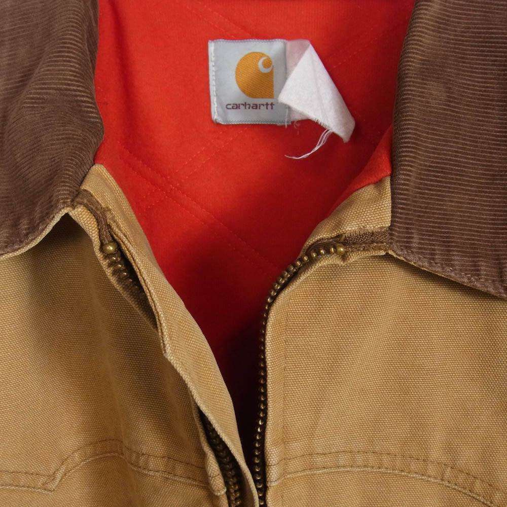 Carhartt カーハート 90s Santa Fe Jacket ヴィンテージ サンタフェジャケット ワーク ダック ジャケット ライトブラウン系 表記無し【中古】