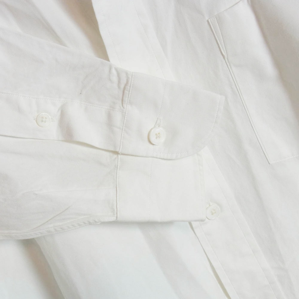 COMOLI コモリ M01-02002 バンドカラーシャツ コモリシャツ ホワイト系 1【中古】