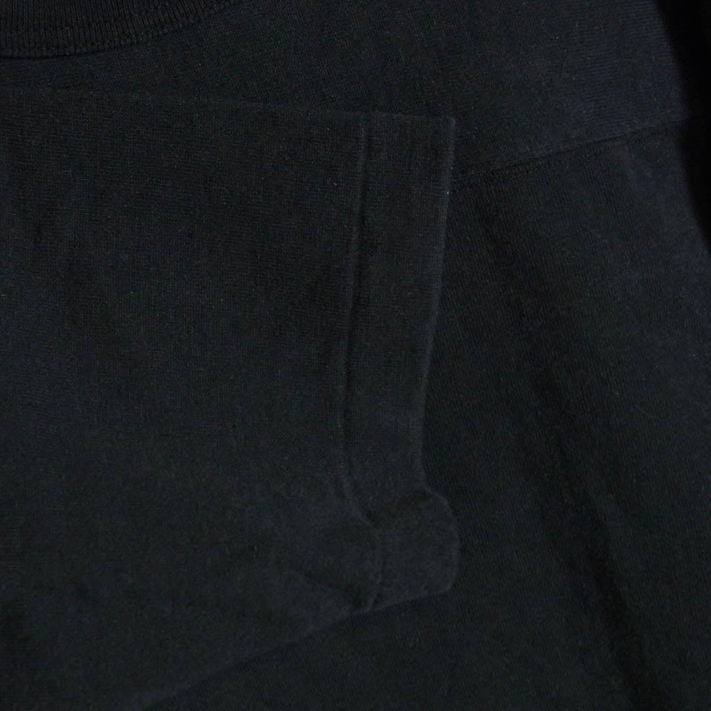 COMOLI コモリ 23SS X01-05005 フットボール 長袖 Tシャツ カットソー ブラック系 2【中古】