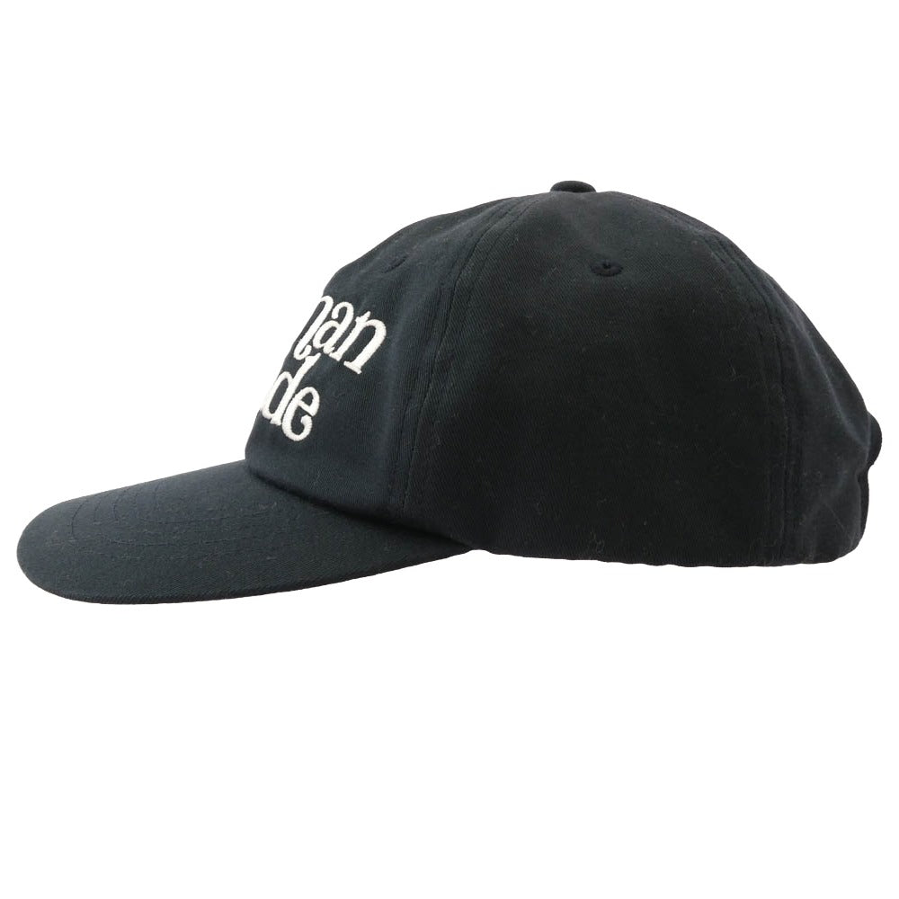 HUMAN MADE ヒューマンメイド Prototype 6 PANEL CAP ロゴ刺繍 プロトタイプ キャップ 帽子 ネイビー系【中古】