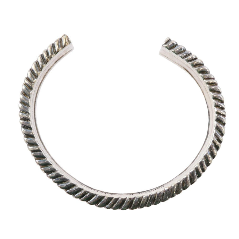 フィリップオーディベール スクエアストーン バングル ブレスレット シルバー系【中古】