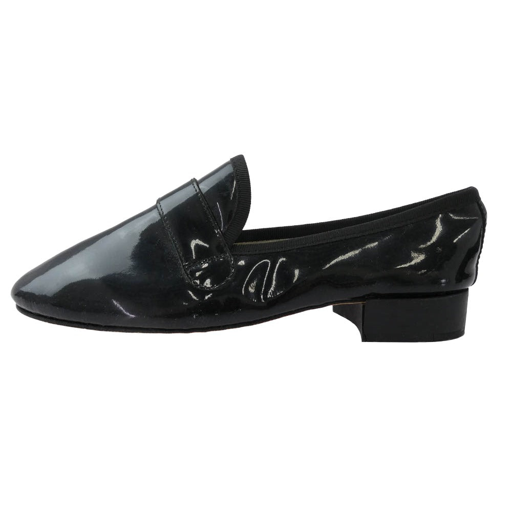 repetto レペット エナメル ドレスシューズ ローファー ブラック系 36【中古】