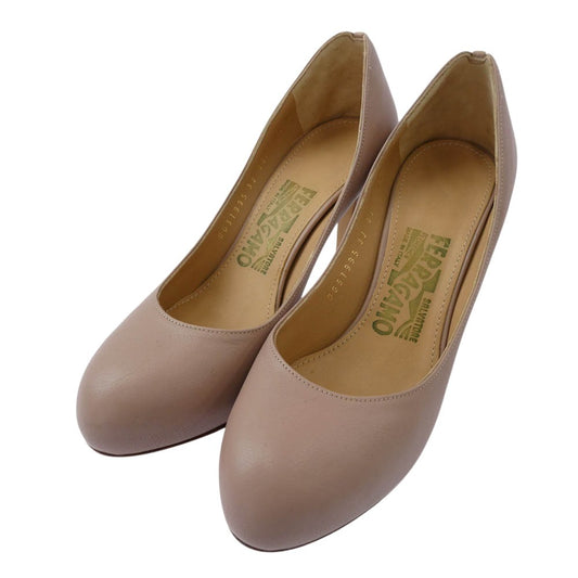 Salvatore Ferragamo サルヴァトーレフェラガモ ハイヒール レザー パンプス ピンク系 4.5【中古】