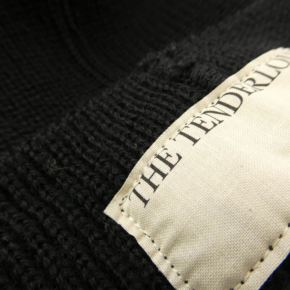 TENDERLOIN テンダーロイン T-BEANIE ビーニー ニット帽 ニットキャップ ブラック系 one size【中古】