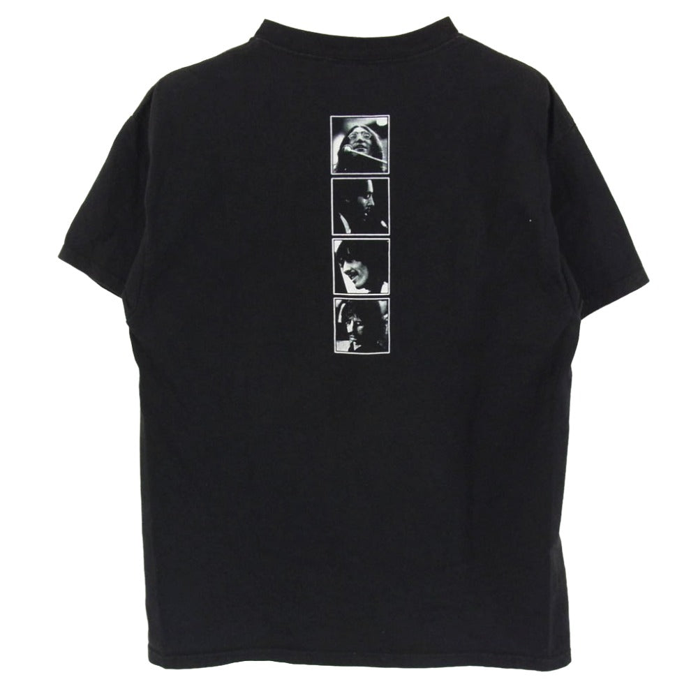 ヴィンテージ 00s THE BEATLES LET IT BE ビートルズ プリント Tシャツ ブラック系 M【中古】