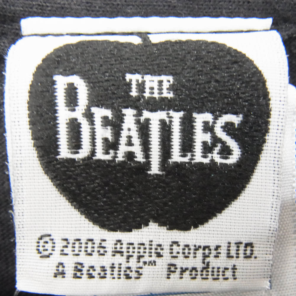 ヴィンテージ 00s THE BEATLES LET IT BE ビートルズ プリント Tシャツ ブラック系 M【中古】