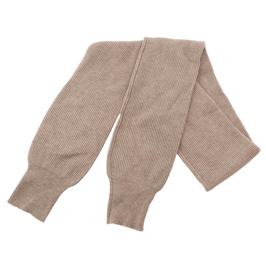 ブルーアイベックス カシミヤ100％ ストール マフラー ローズグレー系【極上美品】【中古】