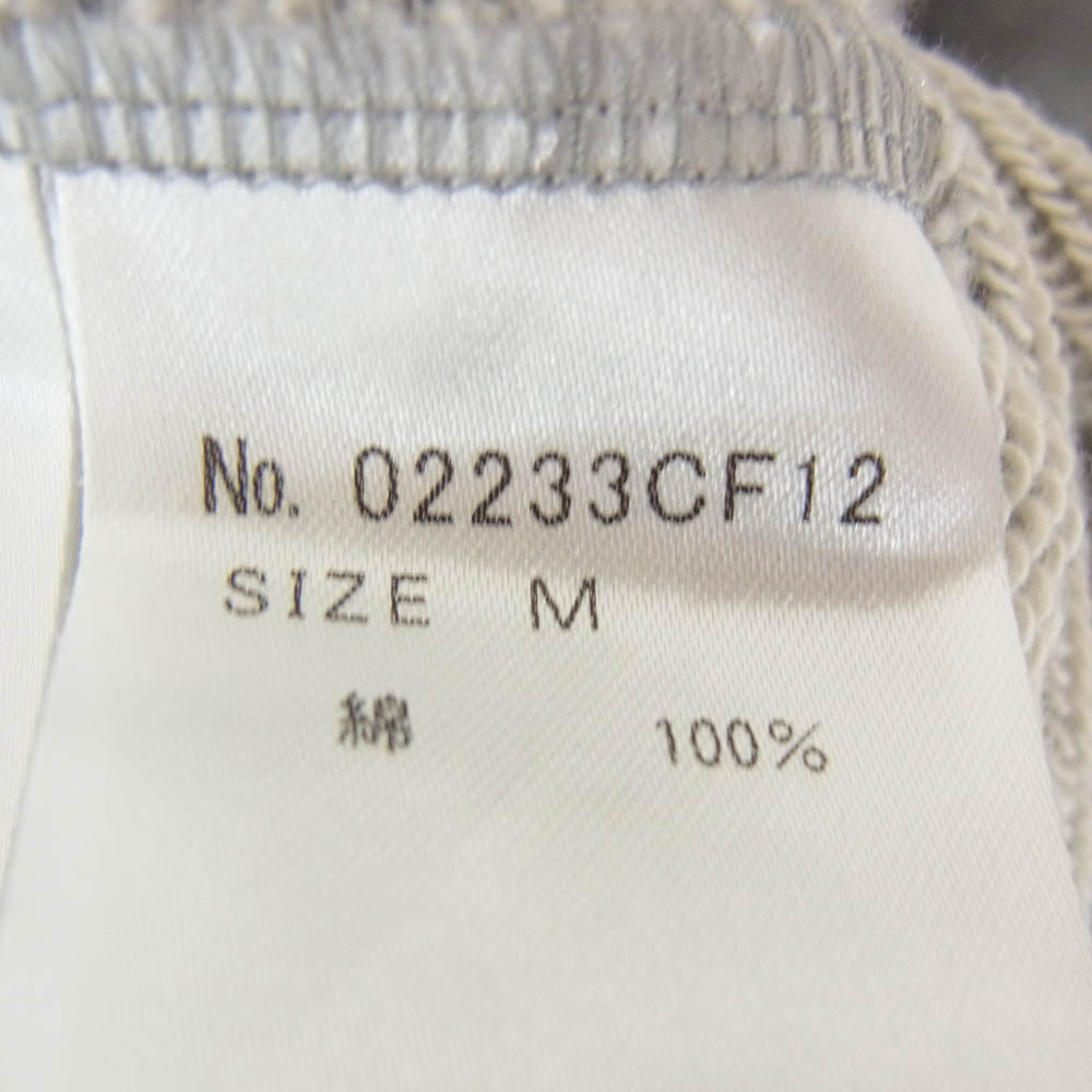 HYSTERIC GLAMOUR ヒステリックグラマー 23AW 02233CF12390 SEE NO EVIL シーノーエビル バックガールプリント ジップアップ パーカー グレー系 M【美品】【中古】