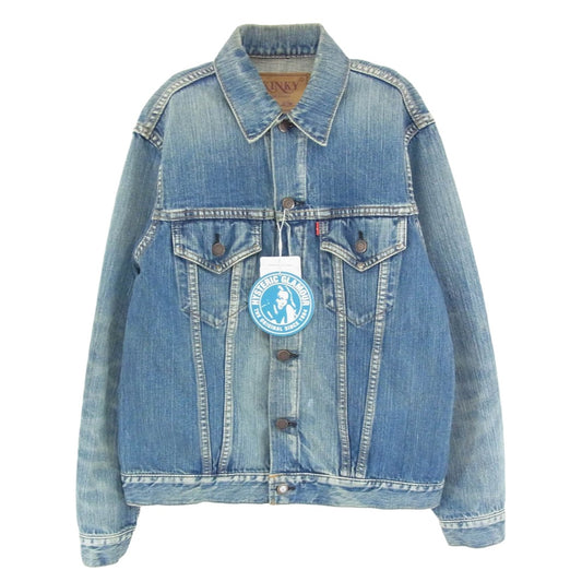 HYSTERIC GLAMOUR ヒステリックグラマー 24AW 02243AB51 KINKY JEANS 13oz セルビッチデニム デニムジャケット Gジャン インディゴブルー系 M【極上美品】【中古】