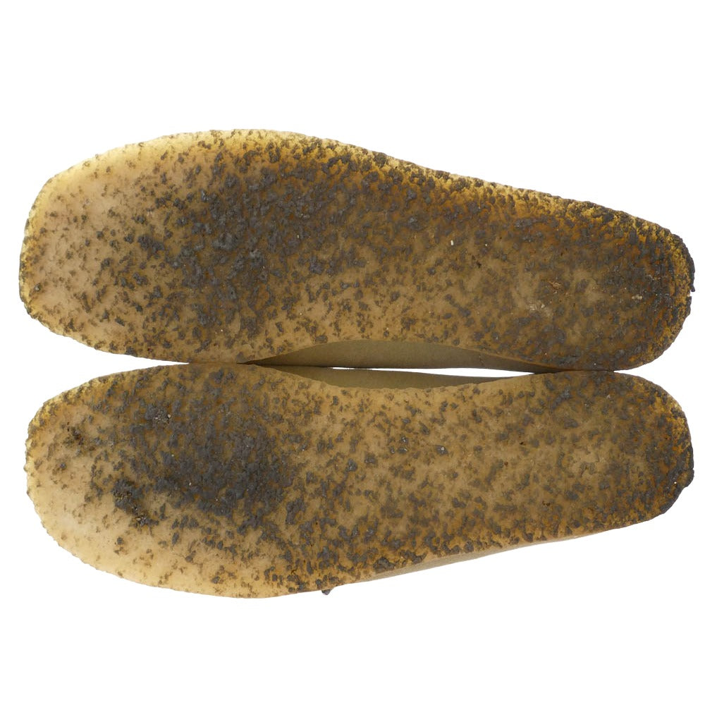 Clarks クラークス Wallabee Maple Suede ワラビー メープルスエード シューズ ベージュ系 UK8【中古】