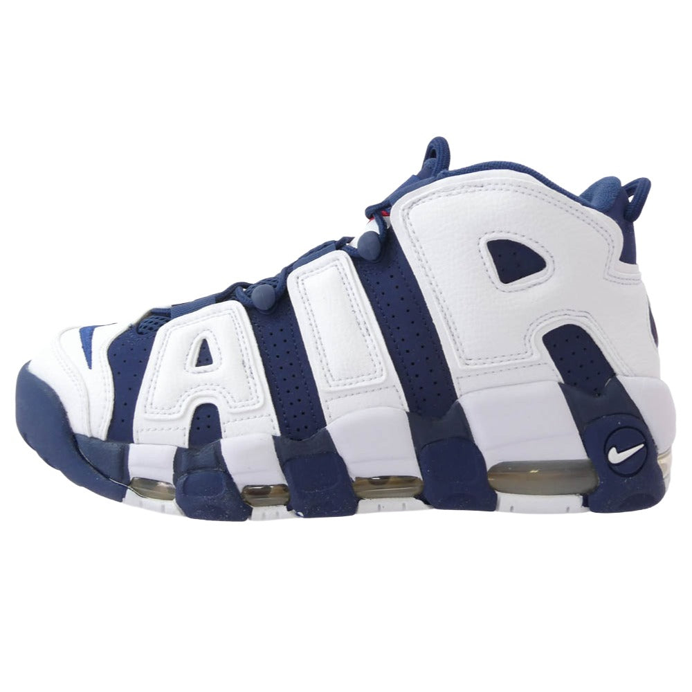 NIKE ナイキ FQ8182-100 Air More Uptempo '96 Olympic エアモアアップテンポ '96 オリンピック スニーカー ネイビー系 27.5cm【新古品】【未使用】【中古】