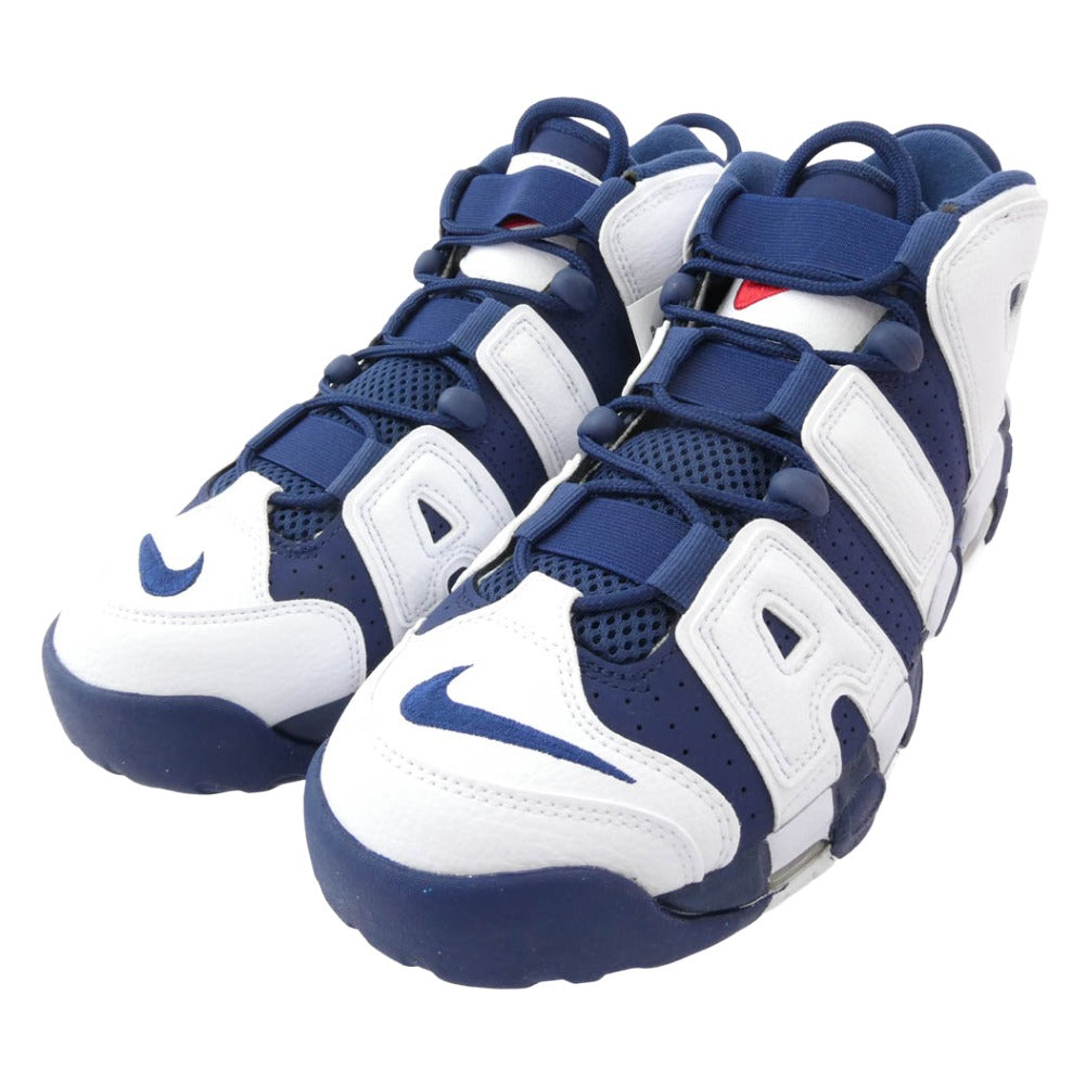 NIKE ナイキ FQ8182-100 Air More Uptempo '96 Olympic エアモアアップテンポ '96 オリンピック スニーカー ネイビー系 27.5cm【新古品】【未使用】【中古】