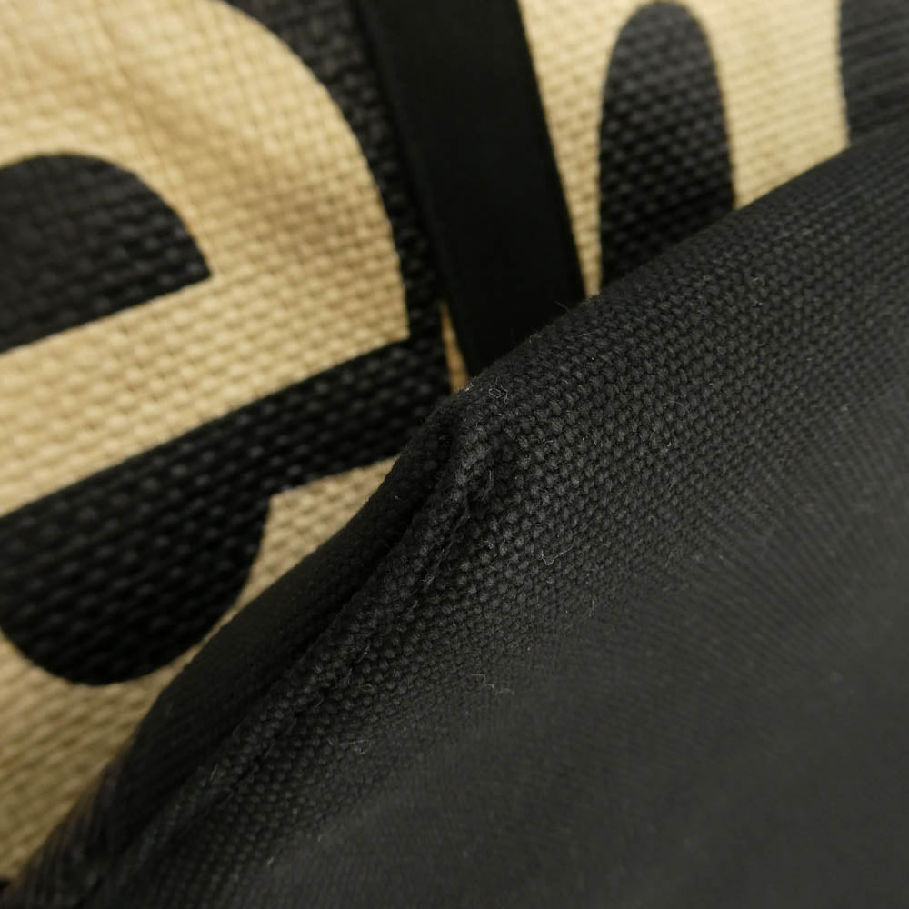 Supreme シュプリーム 20SS Raffia Tote ラフィア トート バッグ ブラック系【極上美品】【中古】