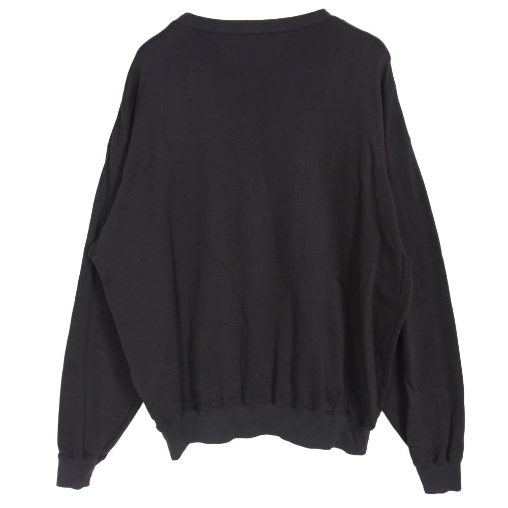 AURALEE オーラリー 24AW A24AP02CU SUPER HIGH GAUGE SWEAT P/O スーパーハイゲージ スウェット プルオーバー チャコール系 4【中古】