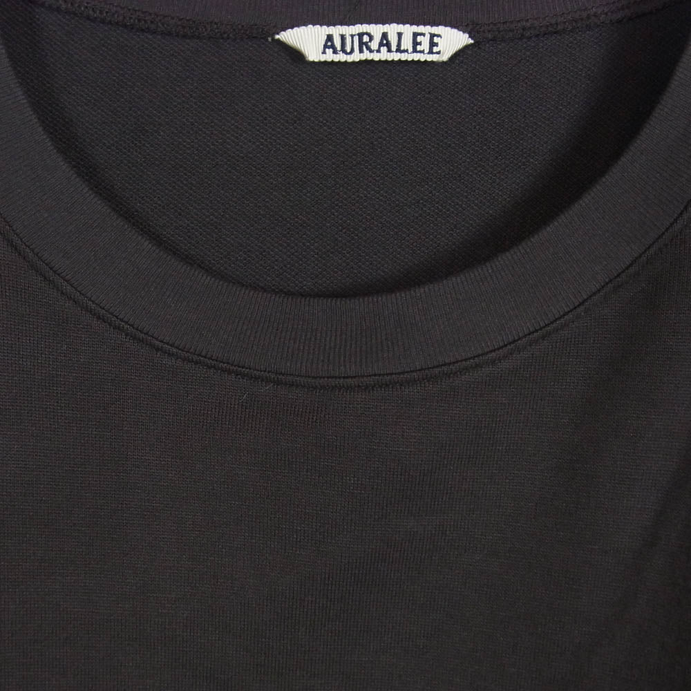 AURALEE オーラリー 24AW A24AP02CU SUPER HIGH GAUGE SWEAT P/O スーパーハイゲージ スウェット プルオーバー チャコール系 4【中古】