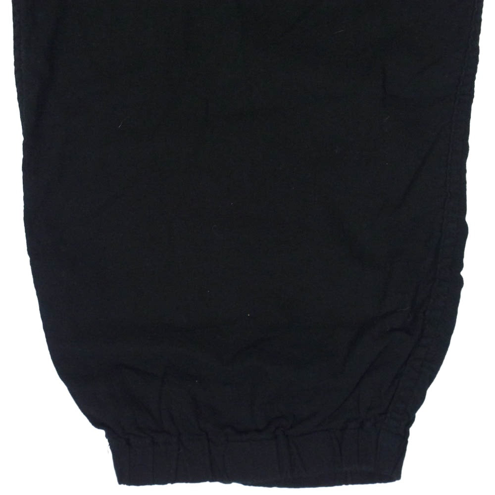 COMOLI コモリ 25SS B01-03010 オックス ドローストリング パンツ ブラック系 2【中古】