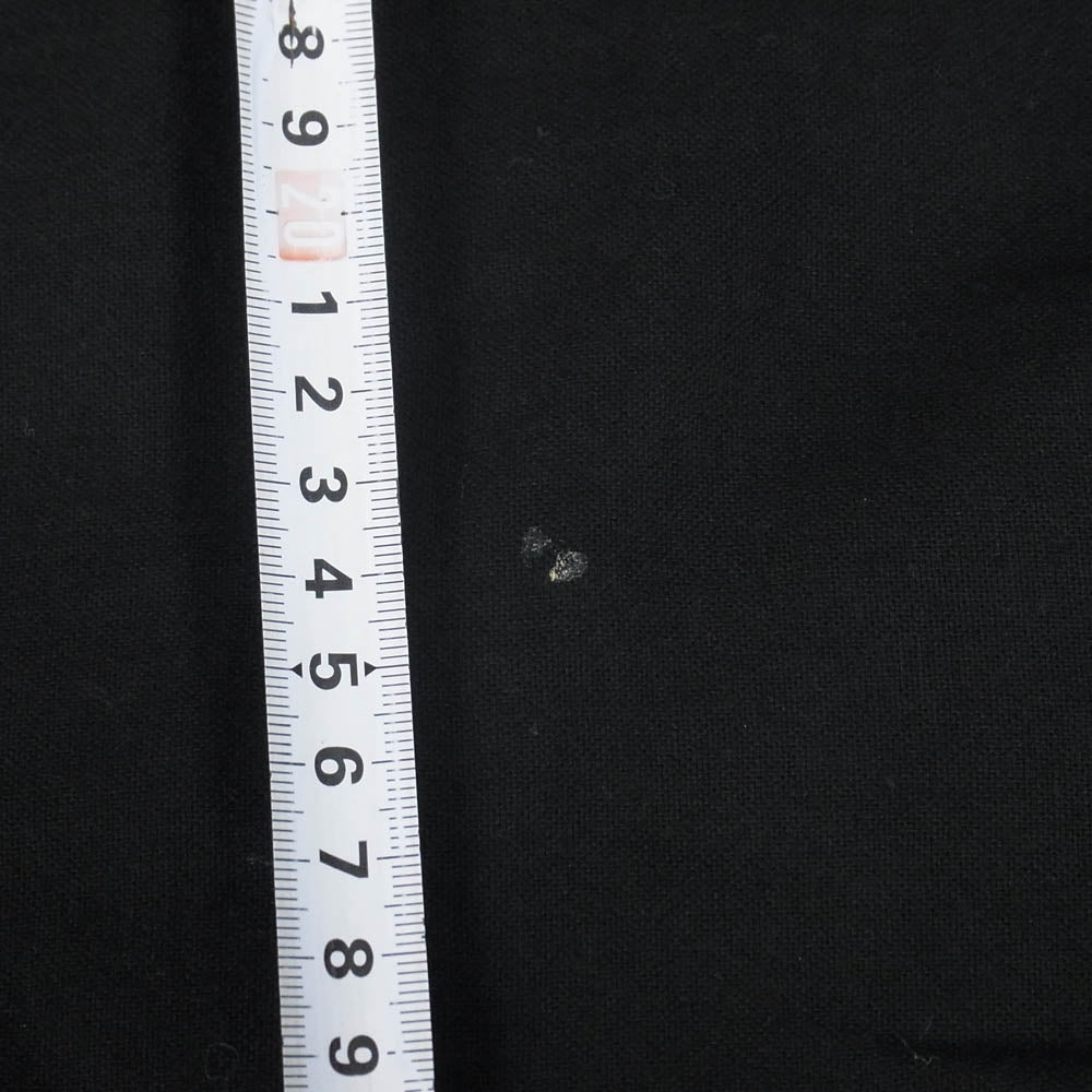 COMOLI コモリ 25SS B01-03010 オックス ドローストリング パンツ ブラック系 2【中古】