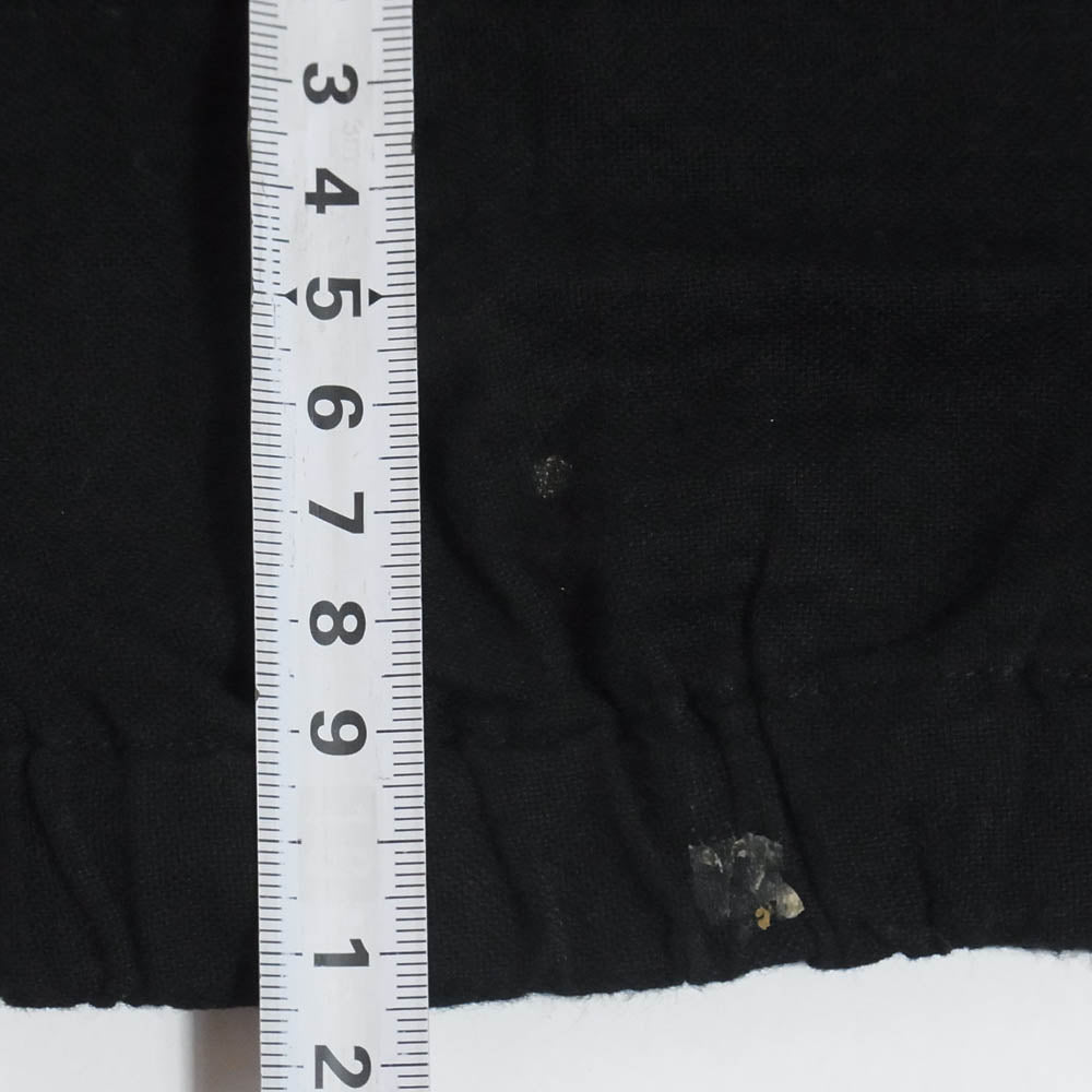 COMOLI コモリ 25SS B01-03010 オックス ドローストリング パンツ ブラック系 2【中古】