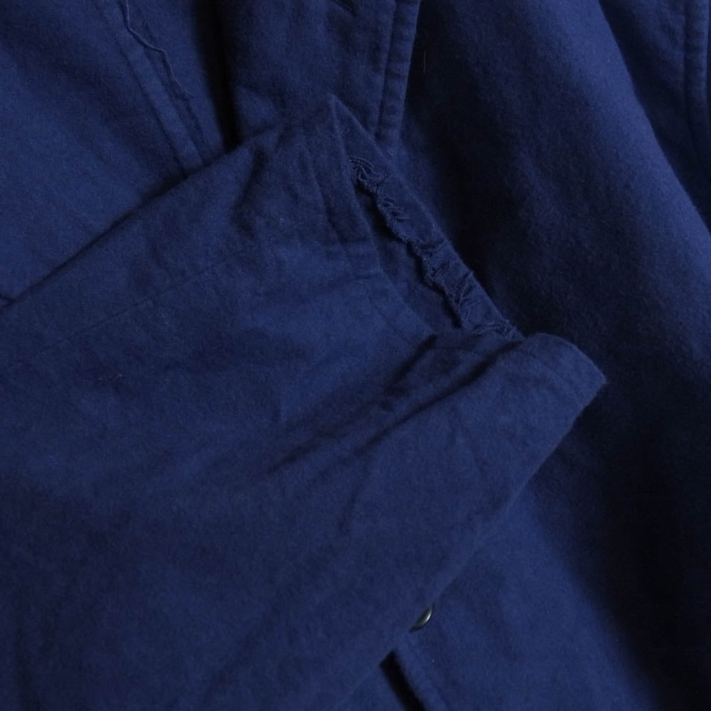 COMOLI コモリ 25AW C03-01004 コットンネル ジャケット 青紫紺 2【中古】