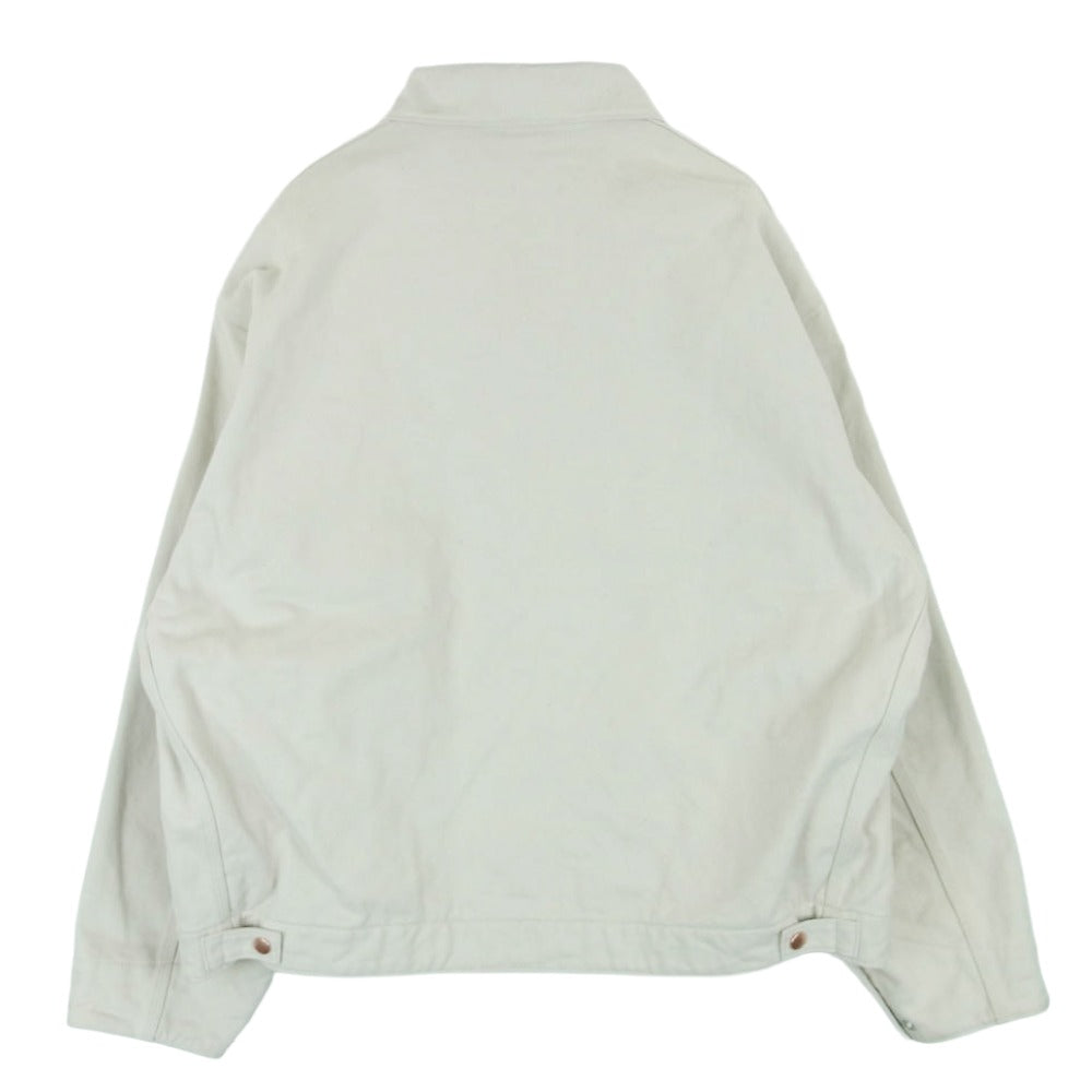 COMOLI コモリ 25AW C03-01032 コットン ツイル ジップ ショート ジャケット オフホワイト系【中古】