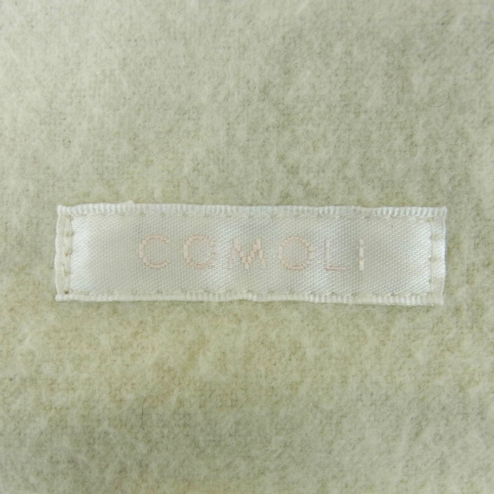 COMOLI コモリ 25AW C03-01032 コットン ツイル ジップ ショート ジャケット オフホワイト系【中古】