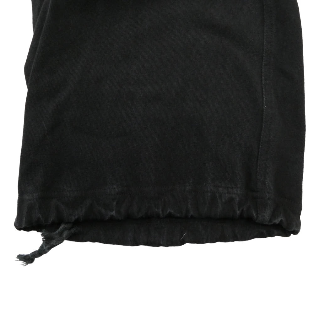 COMOLI コモリ 25AW C03-05006 コットンジャージ ニータックパンツ ブラック系 2【中古】