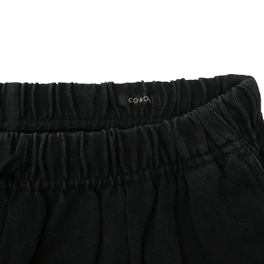 COMOLI コモリ 25AW C03-05006 コットンジャージ ニータックパンツ ブラック系 2【中古】