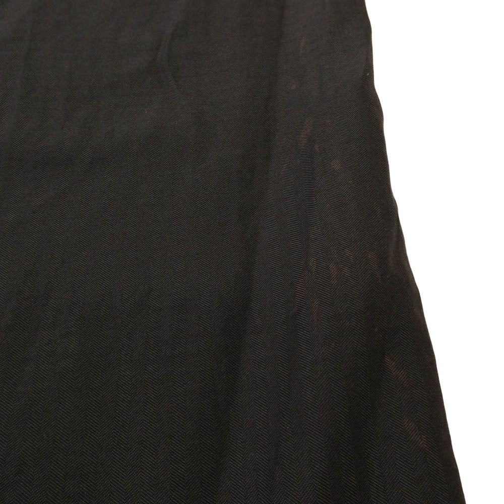 Paul Harnden ポールハーデン 英国製 ヘリンボーン トラウザーズ パンツ チャコール系 XS【中古】