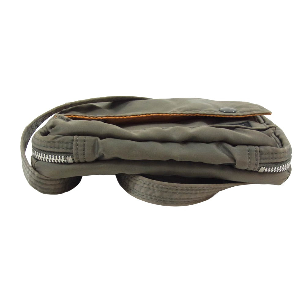 PORTER ポーター 622-79231 TANKER SHOULDER BAG タンカー ショルダーバッグ カーキ系【中古】 PORTER ポーター 622-79231 TANKER SHOULDER BAG タンカー ショルダー